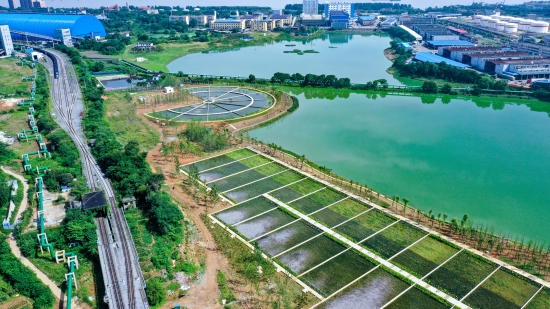 江西九江市琵琶湖黑臭水体治理项目